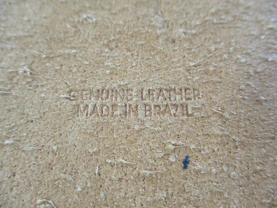 De Colección Missimo Cuero Marrón Puntada Látigo Mochila Bolso Mensajero Boho Y2K Usado en Excelente Condición Foto 3 de 4