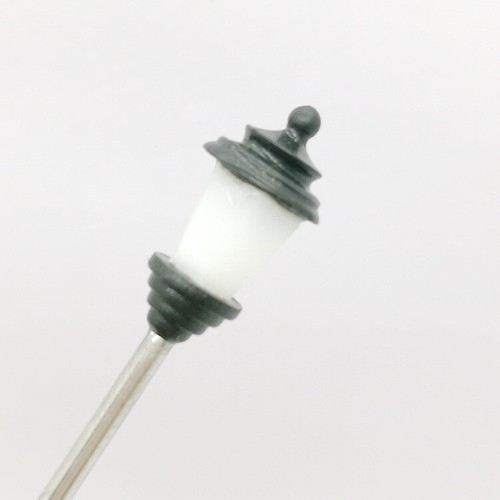10PC Miniatures LED Street Lights HO/OO 1:100 Scale Garden Lighting Lamps Model - Picture 3 of 6
