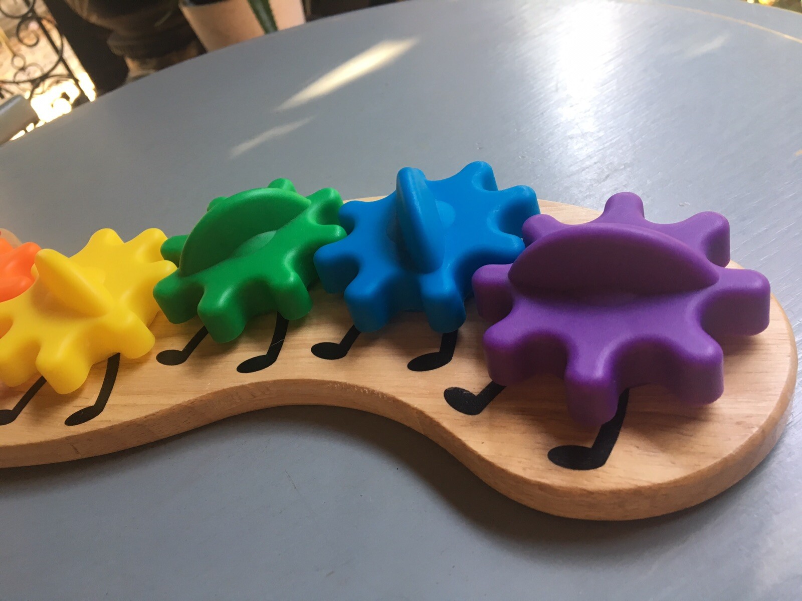 caterpillar gear toy