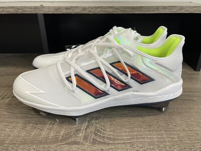 Adidas Adizero Grail White Metallic Baseball Cleats EH2368 Limited Men s Size 15