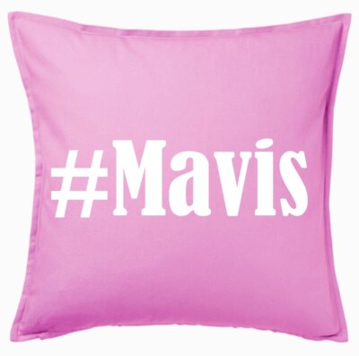 #Mavis Kissenbezug Pink Ich Liebe Mavis 157742