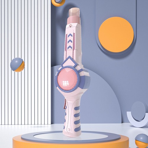 Máquina de burbujas de humo elástico portátil para hacer burbujas varita de burbujas para niños (rosa). - Imagen 8 de 11