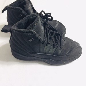 toddler jordan 12 black