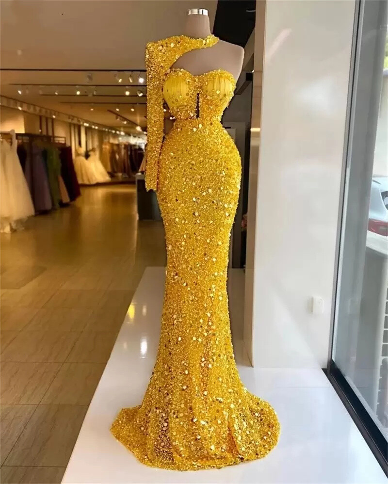 One Shoulder Silver Sequin Long Mermaid Prom Dresses, Sexy Prom Dresses, 2021 Prom Dresses One Shoulder Silver Sequin Long Mermaid Prom Dresses, Sexy Prom Dresses, 2021 Prom Dresses