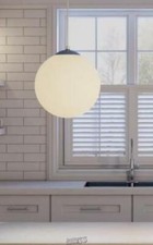 Progress Lighting-1-Light White Pendant with ...