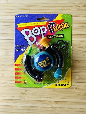 Bop It Extreme Keychain - 2000 Pocket Mini Basic Fun #387-0 Brand