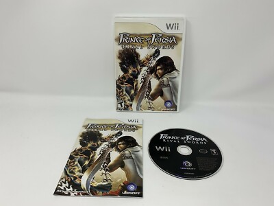 Prince Of Persia Rival Swords - Nintendo Wii (works on Wii-U) - Complete in box