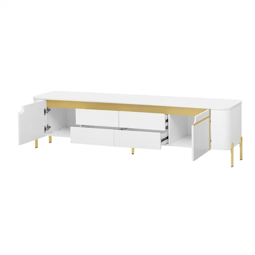 TV Stand Entertainment Center TV Media Console with 4 Drawers for TVs up to 80'' - Picture 20 of 48
