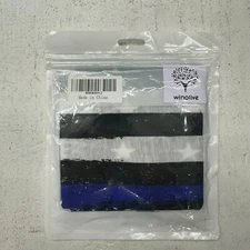 Winolive Blue Lives Matter Flag Print Multifunctional Seamless Wear Adults O/S