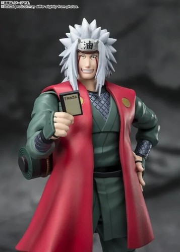 Figura de acción de anime Naruto Shippuden - Bandai S.H.Figuarts Jiraiya SDCC 15 cm - Imagen 5 de 8