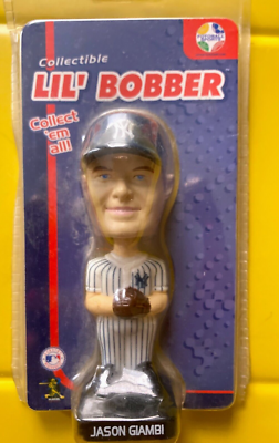 #ad Vintage Jason Giambi NY Yankees Lil#x27; Bobber Collectible Major League New in Box $25.50