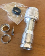 AMPHENOL 82-33 HN Male Connector Compression Clamp Type NOS