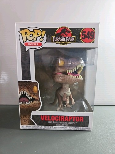 Funko Pop! Vinyl: Jurassic Park - Velociraptor #549