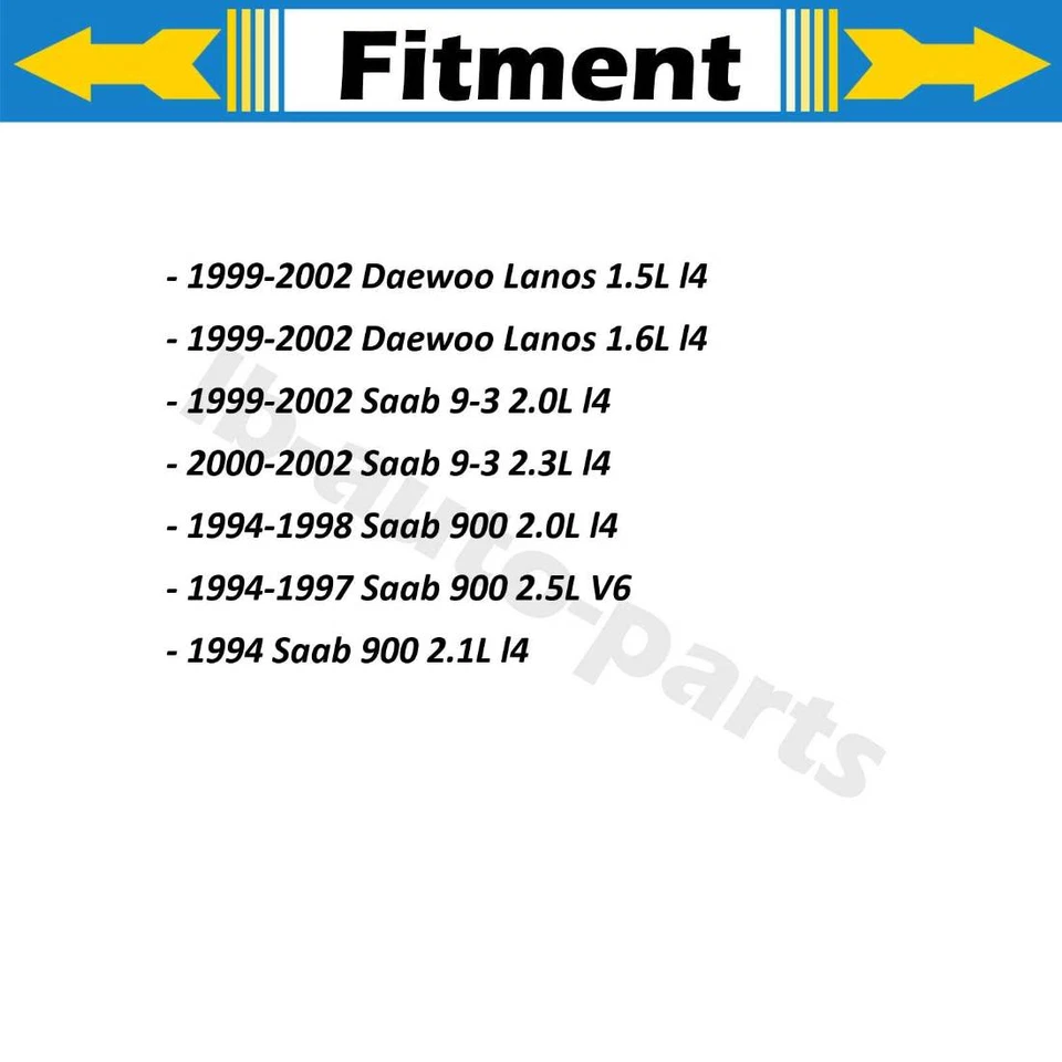 2x Manguera de freno delantera para 1994 1995 1996 1997 1998 Saab 900 2,0 L Foto 2 de 4