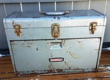 Vintage Original Craftsman 7 Drawer Machinist Toolbox Tool Chest