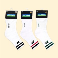 Yonex 25S/S Crew Sports Socks Women's Tennis Badminton Casual Socks 259SN002F
