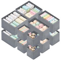 Schrank Organizer Faltbar Kleiderschrank Wickeltisch Aufbewahrungsboxen 12Er Set