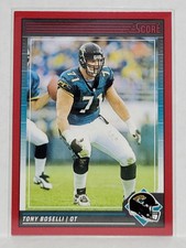 Tony Boselli RED Parallel #133 Jacksonville Jaguars - 2024 Score Football