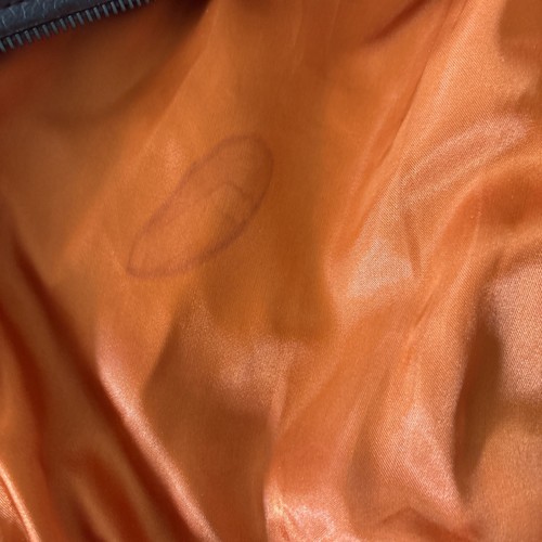 CLEVELAND BROWNS Carl BANKS LEATHER BOMBER JACKET MENS MEDIUM VINTAGE VGC QtBack - Picture 8 of 24
