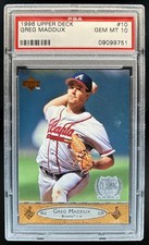 1996 Upper Deck Greg Maddux #10 Braves PSA 10 GEM MINT