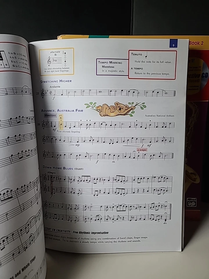 “Lot of 7 books Accent on Achievement Saxophone – Intermediate Method” - Image 4 of 4