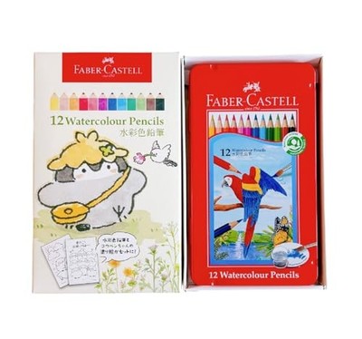 Faber-Castell Koupen-chan Aquarellstifte 12 Farben Set 27132013