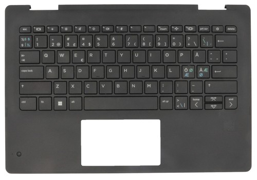 Original NORDIC Keyboard w/ Palmrest Upper Case for HP PRO X360 FORTIS 11 G9 - 第 1/2 張圖片