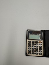 Vtg RADIO SHACK EC-279 Dual Powered Calculator Cat. No. 65-921-Crack on Solar Sc