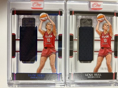 Lexie Hull /49 + /99 2025-26 Panini One And One Indiana Fever Patch Encased