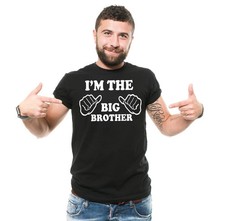 Mens I'm The Big Brother Shirt Funny Brother Tee Shirt Big Brother Funny Gift