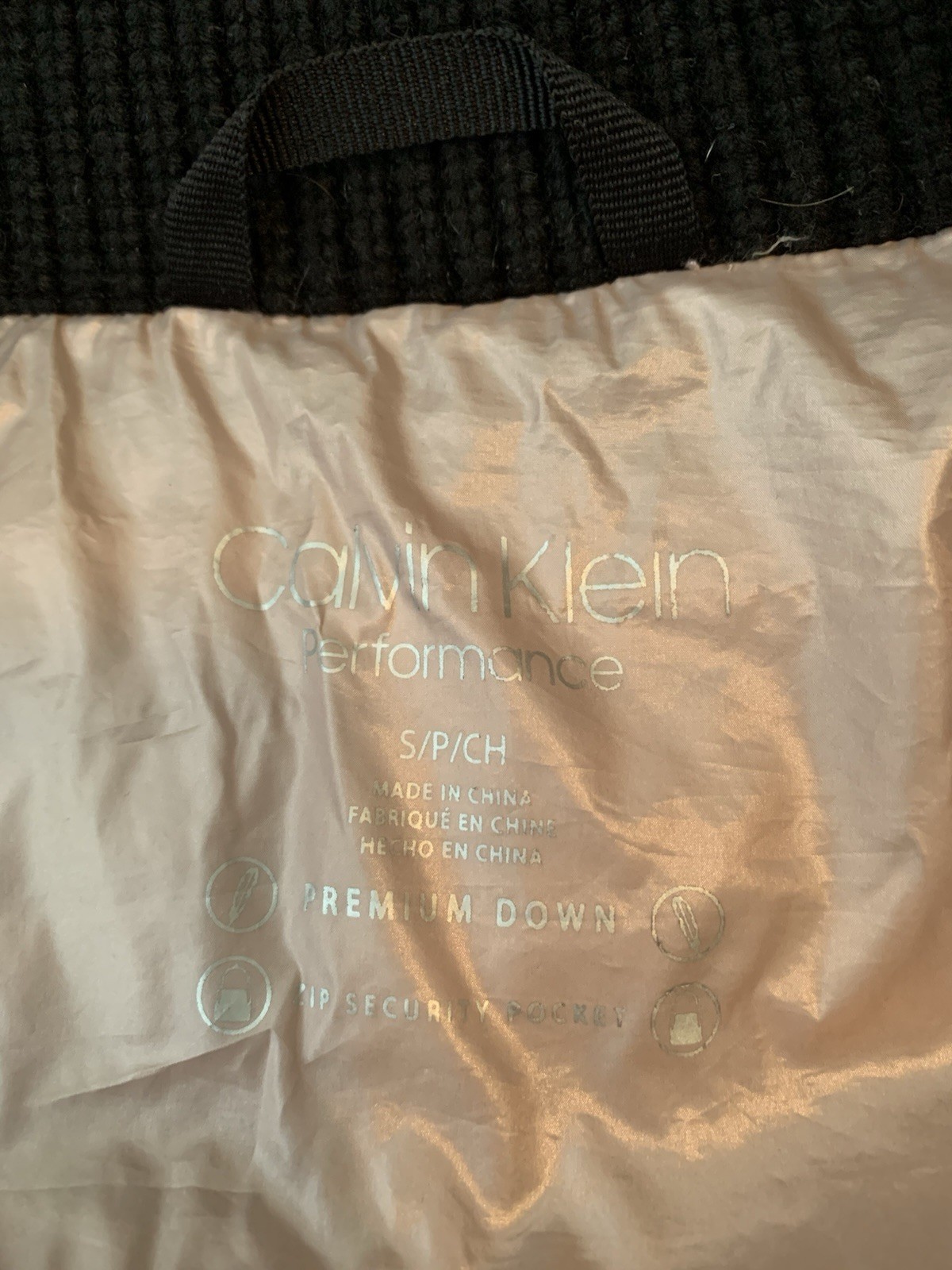 Calvin Klein high-performance puffer jacket XS pi… - image 3