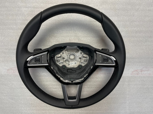 ŠKODA SUPERB KODIAQ SPORT LEATHER STEERING WHEEL 3V0419091M, 3284 KM...