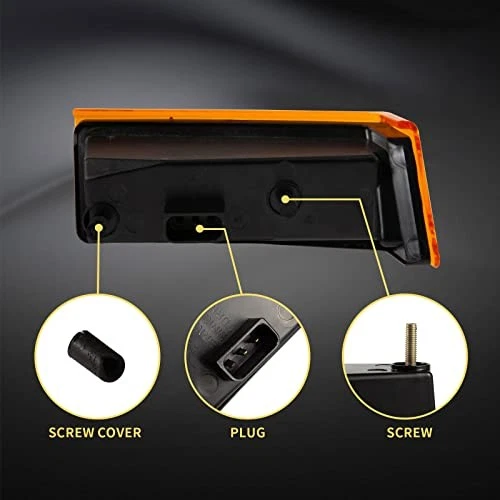 6 LED Turn Signal Light Foot Step Lamp Side Marker Light Fits for RIGHT-New - Image 4 of 4