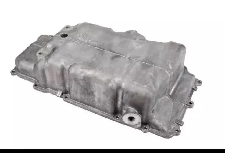 PEÇA FECHADA GENUÍNA DA PANELA DE ÓLEO DO MOTOR GM #12564803 - Imagem 2 de 3