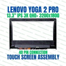Lenovo Yoga 2 Pro 20266 18201037 13.3" LED LCD Touch Screen Digitizer Assembly