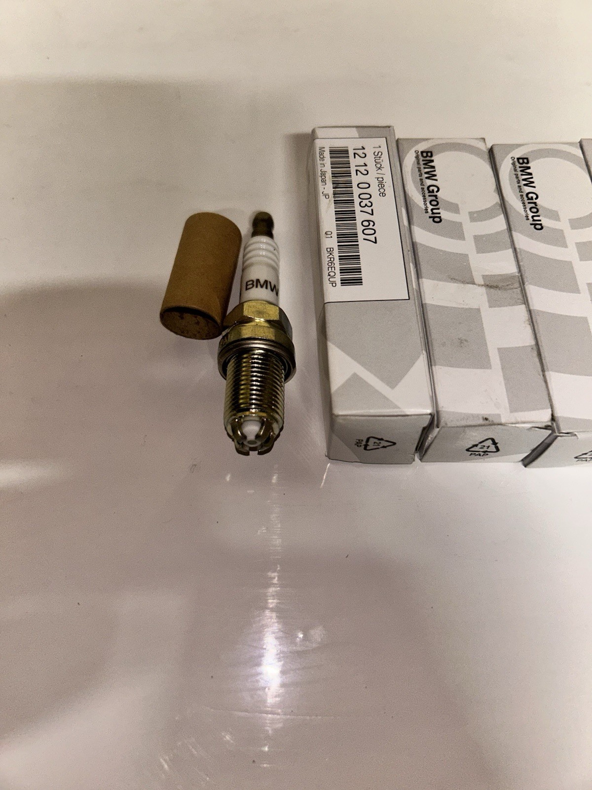 Bougies d'origine BMW N62 M54 neuves pour restaurer la puissance