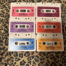 TEDDY RUXPIN CASSETTE TAPES lot 6 VINTAGE TAPES