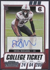 2021 Contenders Draft Picks College Ticket Autographs Israel Mukuamu #2