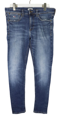 Tommy Hilfiger Miles Skinny Danny Dark Blue Stretch Herrenjeans W31/L32