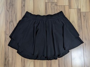 EUC! Lululemon Court Rival Skirt In Black Size 12