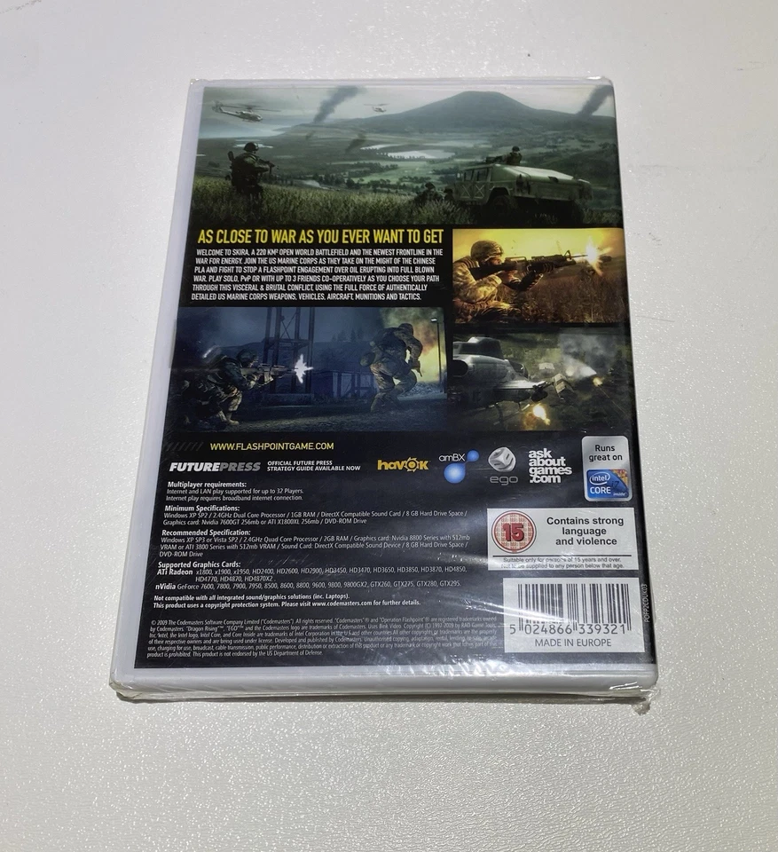 Operation Flashpoint 2: Dragon Rising (PC)  New Sealed - Image 2 of 4