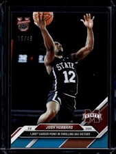 2024-25 Bowman U Now Topps #61 Josh Hubbard Blue Parallel Card #d 15/49