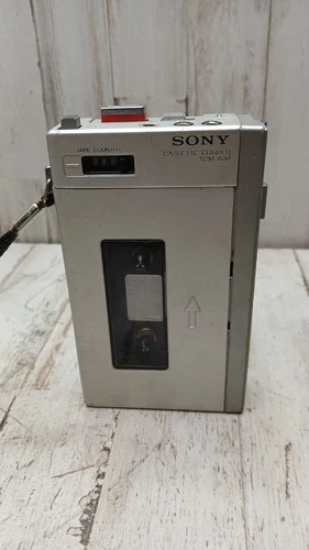 Vintage Sony TCM-600 Walkman Cassette-Corder Recorder Parts Repair Restoration
