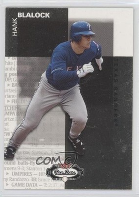 2002 Fleer Box Score 1st Edition 48/100 Hank Blalock #149 0rs9