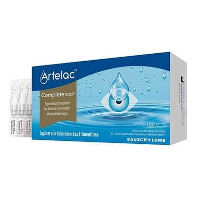 Artelac Complete MDO Augentropfen bei trockenen / tränenden Augen · 30X0.5 ml ·