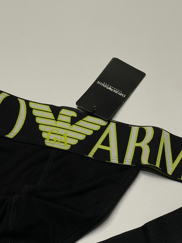 Emporio Armani Underwear Jockstrap Sospensorio nero maxi Logo taglia XL Uomo - Foto 4 di 9