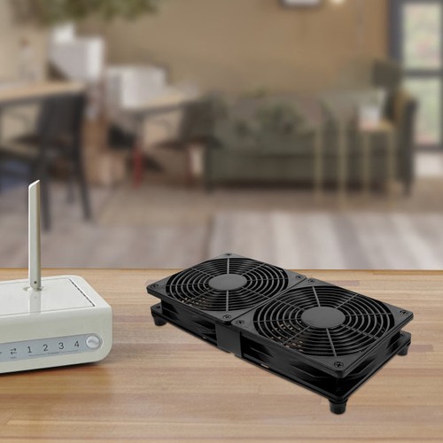 Portable Fan Silent Cooling USB -Kühlventilator CPU-Gehäuselüfter - Zdjęcie 5 z 12