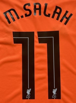 2017/18 Liverpool Third Jersey #11 Mohamed Salah Medium New