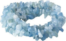 35 Inches Chip Stone Loose Gemstones Beads Drilled Strand for Jewelry Making Aq