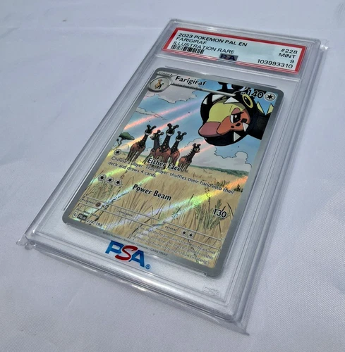 FARIGIRAF PSA 9 2023 POKEMON PAL EN-PALDEA EVOLVED ILLUSTRATION RARE #228